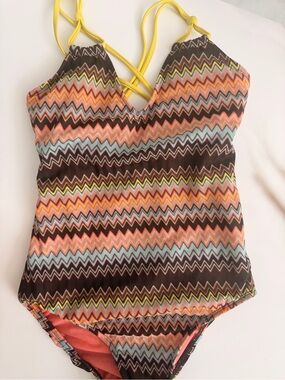 Missoni for Target Zigzag one piece Bathing Suit size X-Small NEW